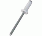 REMACHE ALU/ACERO 4X10T BLANCO RAL9016 GESIPA