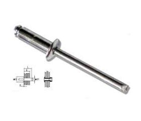 REMACHE ALU/ACERO 6X20 GESIPA
