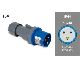 CLAVIJA IP44 16A 220/240V 2P+T