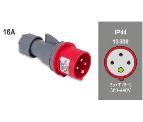 CLAVIJA IP44 16A 380/415V 3P+T
