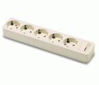 BASE MULTIPLE 5T INT 16A 3600w BLANCO