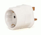 ADAPTADOR INGLES-EUROPEO 10A 250V DIAM 4,8 FAMATEL