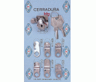 KIT CERRADURA Nº1 CROMO BTV