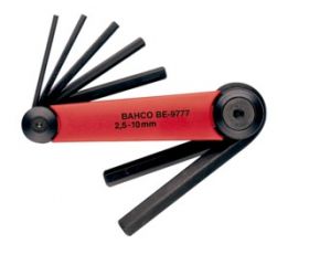 JGO LLAVES ALLEN NAVAJA 1,5-6mm BE-9776 BAHCO