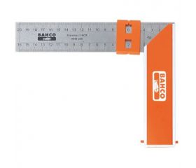 ESCUADRA METALICA GRADUADA 25CM BAHCO