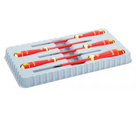 JGO 5 DESTORNILLADORES PL/PH 1000V VDE BAHCOFIT