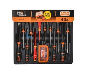 JGO DESTORNILL+PUNTAS 43PC HT17S4 BAHCO 