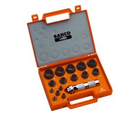 JGO SACABOCADOS GOLPE 16PZAS 3-30mm BAHCO
