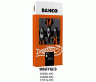 JGO 3 ALICATES CORTE/PUNTA/UNIVERSAL BAHCO