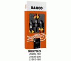 JGO 3 ALICATES CORT-PUNTA-UNIV 1000V VDE BAHCO