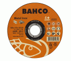 PAQ 10 DISCO CORTE 125X1X22 A60R METAL INOX BAHCO