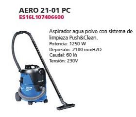 ASPIRADOR AERO 21-01 PC 1250w 230V NILFISK