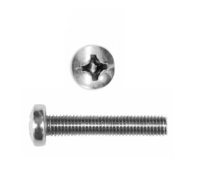 TORNILLO DIN 7985 M2X8 A/INOX