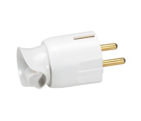 CLAVIJA 2P+T 16A ROTATIVA BLANCA GSB LEGRAND