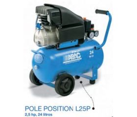 COMPRESOR POLE POSITION L25P 2,5HP 24L ABAC