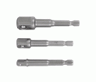 JGO ADAPTADOR 1/4" P/ VASO 1/4" -3/8"- 1/2"