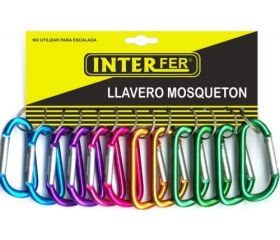 MOSQUETON ALUMINIO 80mm