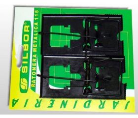 PAQ 2U RATONERA METALICA 115mm