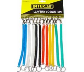 MOSQUETON LLAVERO MORDAZA EXTENSIBLE