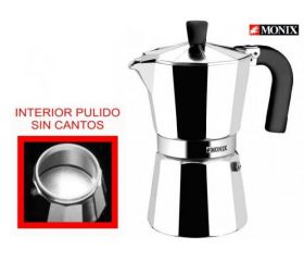 CAFETERA ALUMINIO VITRO-MONIX 6t