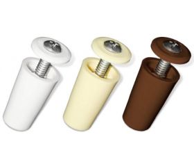 TOPE PLASTICO PERSIANA 40mm BLANCO