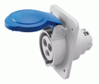 BASE FIJA EMPOTRAR 2P+T 32A GEWISS