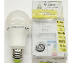 LAMPARA STANDARD LED 15W E27 3000K