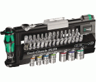 JGO PUNTAS+VASOS+CARRACA 1/4" TOOL-CHECK WERA
