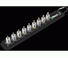 JGO 9 VASOS V/TORX 1/4" S/SOPORTE ZYKLOP WERA