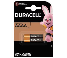 PAQ 2U PILA ALKALINA AAAA DURACELL (LR61)