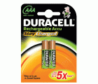 PAQ 2U PILA LR03 AAA 1,2V RECARGAB DURACELL 850MA