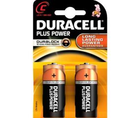 PAQ 2U PILAS LR14 PLUSPOWER ALCALINA DURACELL
