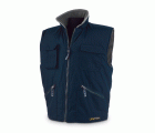 CHALECO FORRO POLAR AZUL M