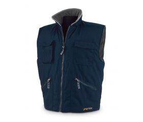 CHALECO FORRO POLAR AZUL M