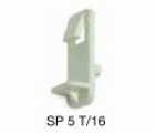 SOPORTE PLASTICO SP-5 T16 TRANSPARENTE