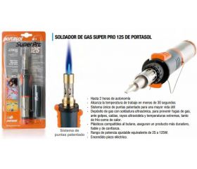 SOLDADOR DE GAS SUPER PRO 125 PORTASOL