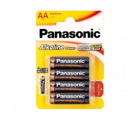 PAQ 4U PILA ALKALINA AA LR06 PANASONIC