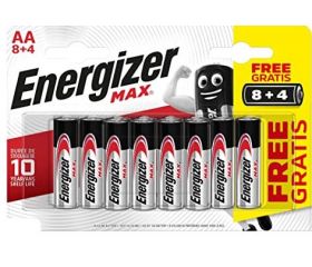 PAQ 12U PILAS AA LR06 ALKALINA ENERGIZER
