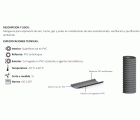 MT MANGUERA URARTU ST GRIS 50X56mm (HELICOI PVC)