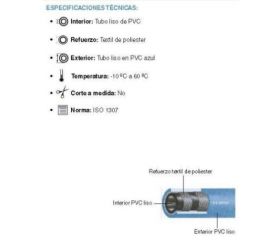 MT MANGUERA ODEON 20BAR 6X11
