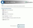 MT MANGUERA TEKNO CRISTAL 6X10mm (TRANSPARENTE)