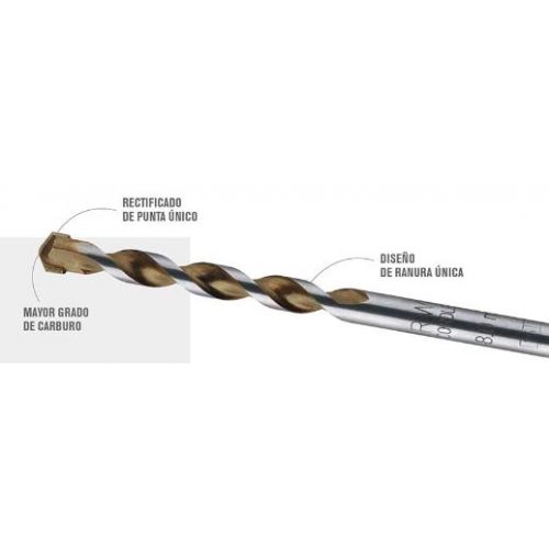 BROCA CORDLESS MULTI 10X140 SIN PERCUSION IRWING