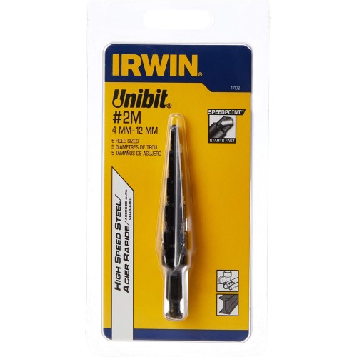 BROCA ESCALONADA 2M 4-12mm UNIBIT