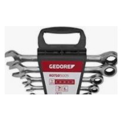 JGO 4 LLAVE COMBINADA CARRACA 10-13-17-19 GEDORE RED