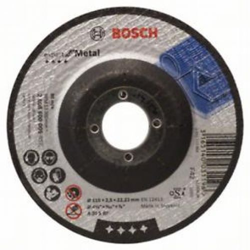 DISCO CORTE 115X3X22 METAL BOSCH
