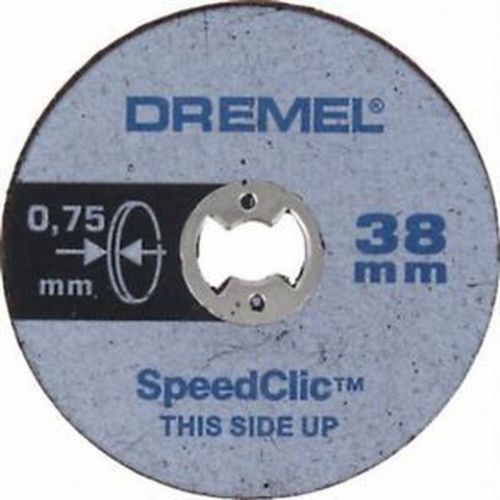 PAQ 5U DISCO CORTE FINO 38mm SC409 DREMEL
