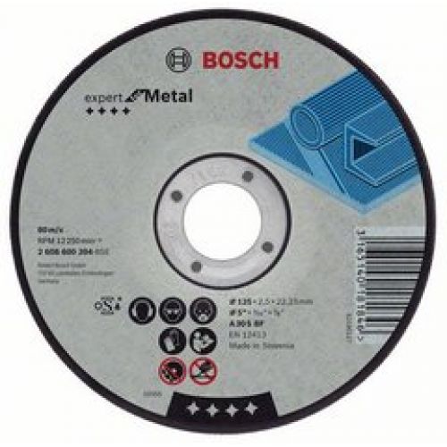DISCO CORTE 230X3X22 METAL BOSCH