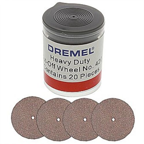 PAQ 20U DISCO CORTE 24mm 420 DREMEL