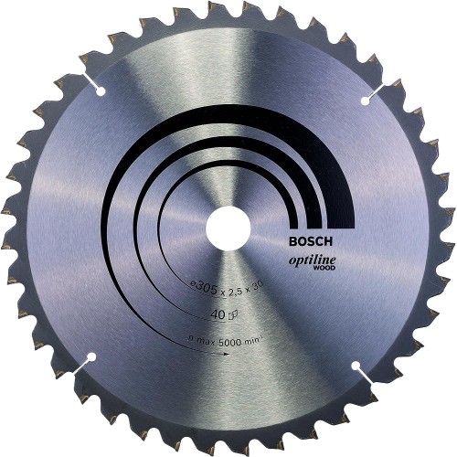 DISCO WIDIA MADERA 305X30 Z40 BOSCH