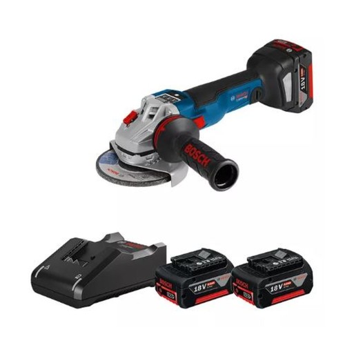 RADIAL 125mm GWS 18V-10SC+3Bat 5,0Ah BOSCH